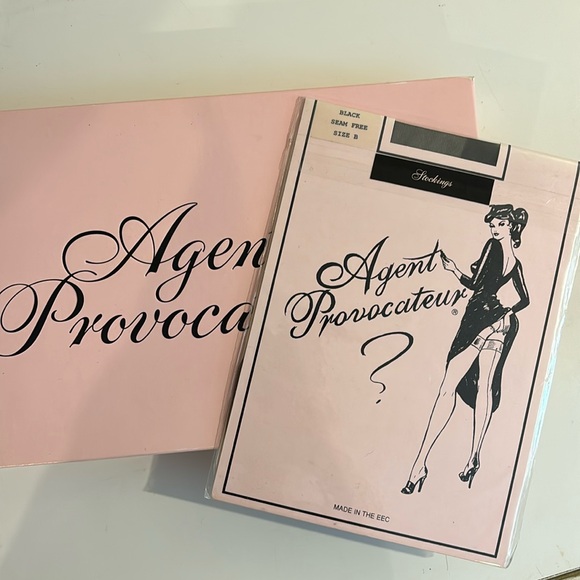 AGENT PROVOCATEUR STOCKINGS - Picture 1 of 5